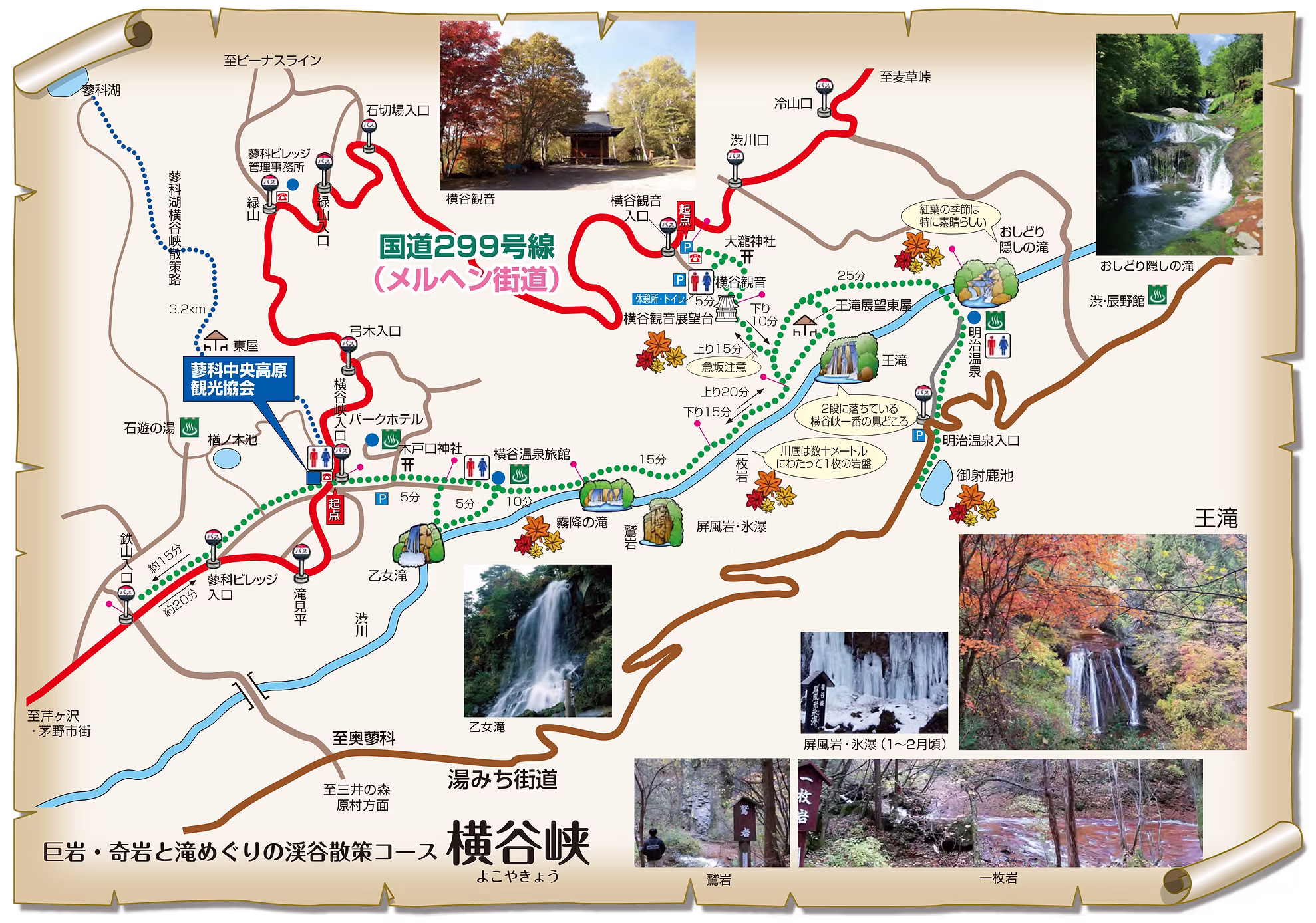 横谷峡マップ