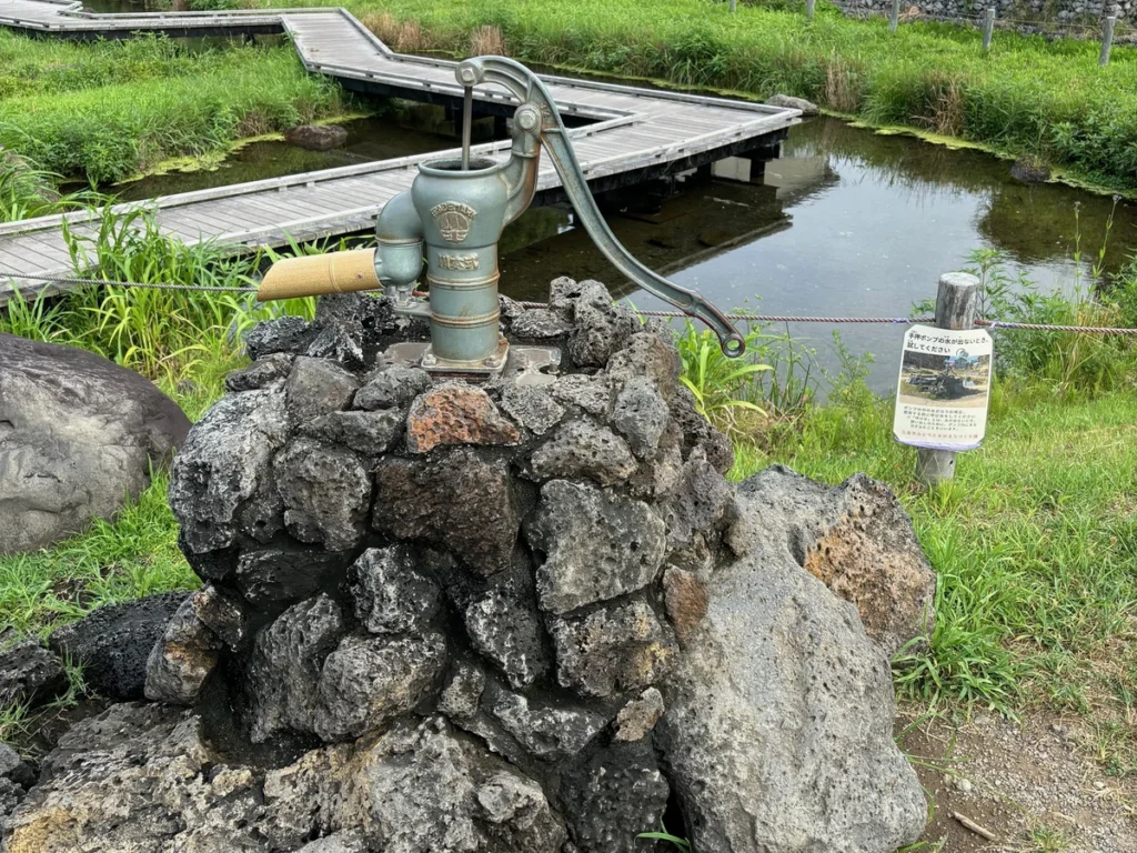 境川・清住緑地の井戸
