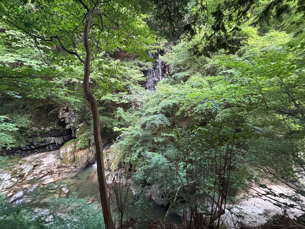 釜沢の滝