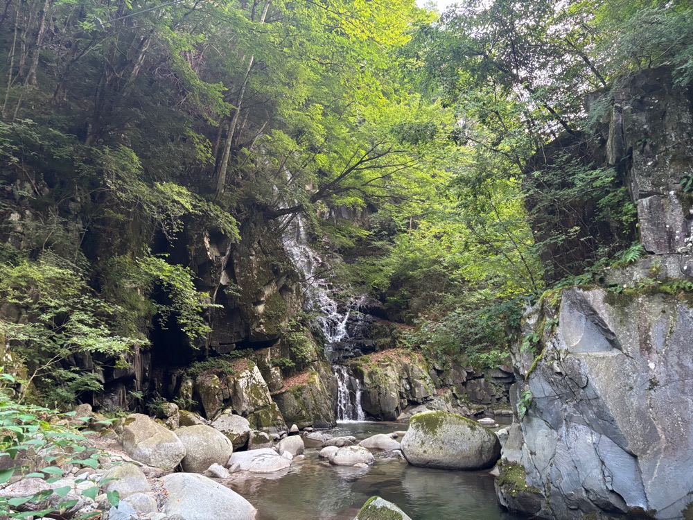 釜沢の滝